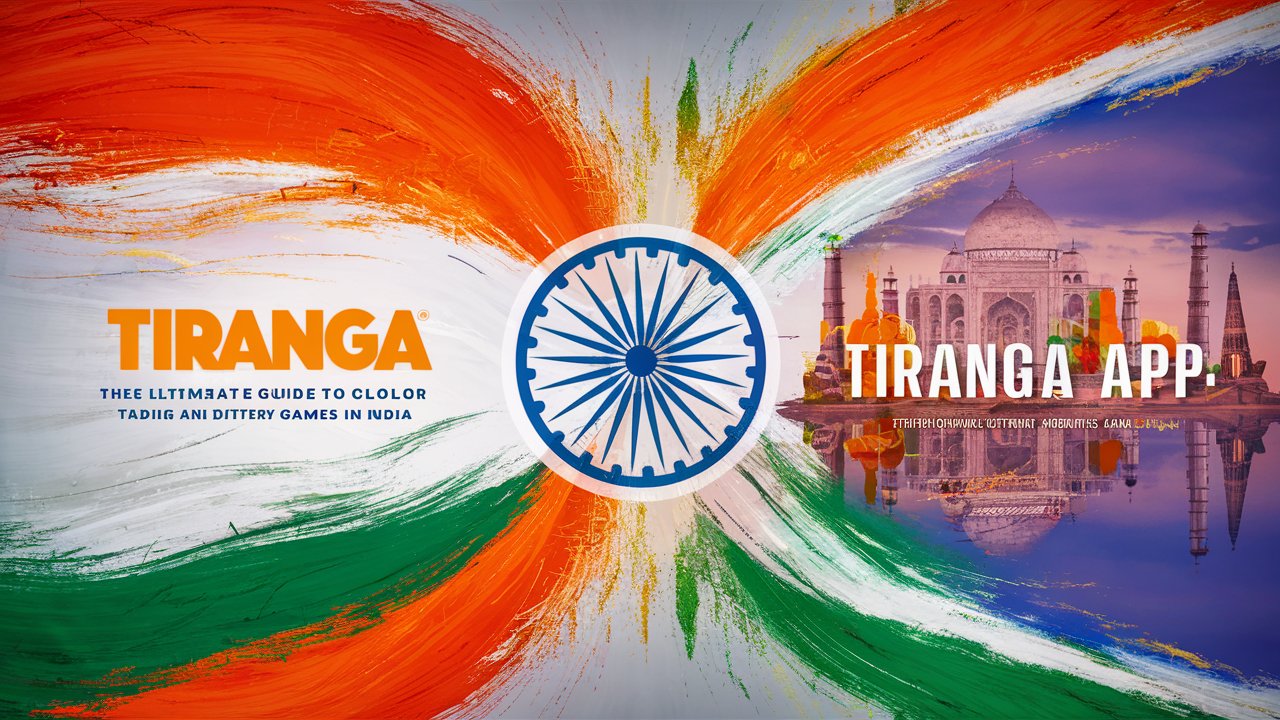 create a thumbnail for "Unlock the Tiranga App: Download, Login & Predict Colors