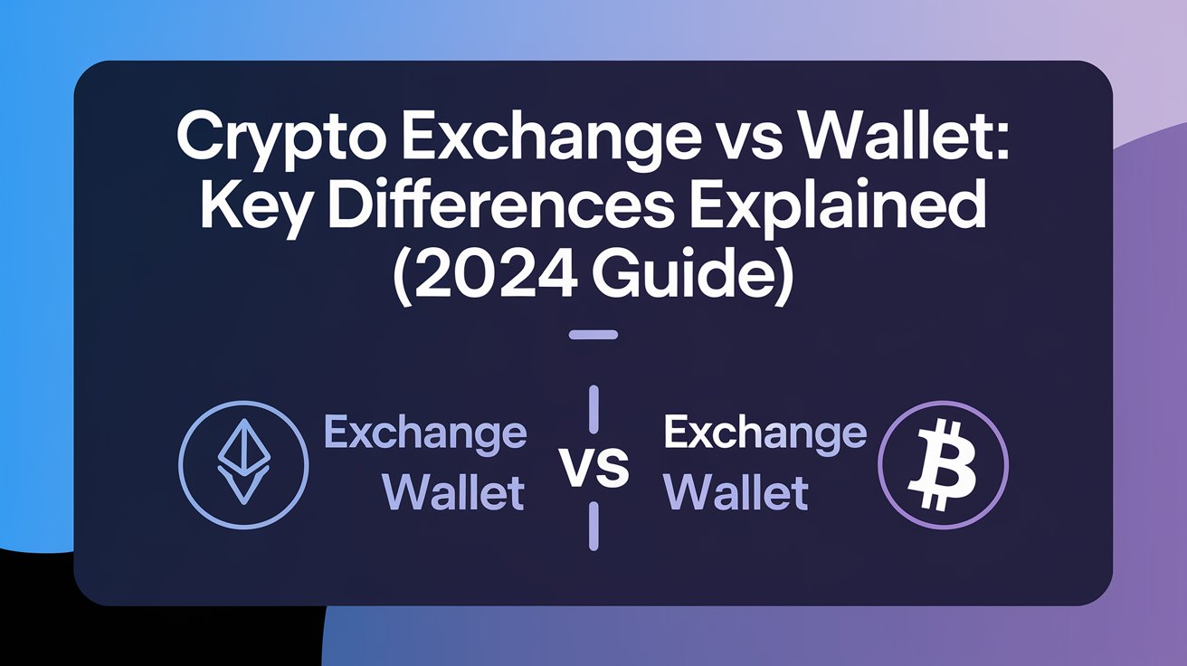 Crypto Exchange vs Wallet